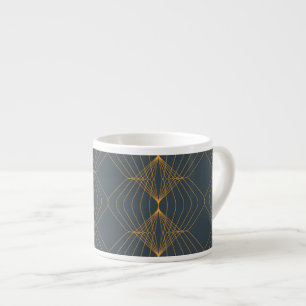Tasse Expresso Motif graphique géométrique chic, élégant et simpl