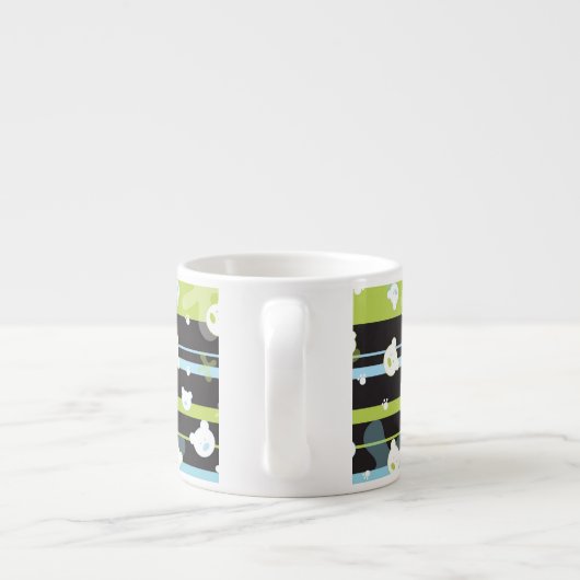 Tasse Expresso Motif mignon avec peu d'ours (Dos)