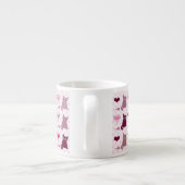 Tasse Expresso Motif mignon de filles de chaton (Dos)