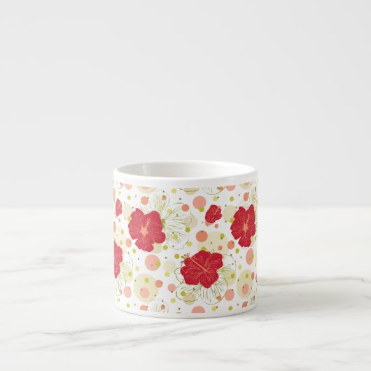 Tasse Expresso Motif tiré par la main de ketmie (Devant)