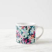 Tasse Expresso Motif tropical coloré (Droite)