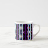 Tasse Expresso Motif violet unique (Droite)