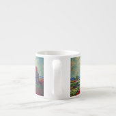 Tasse Expresso Moulin à vin Monet Tulips (Dos)