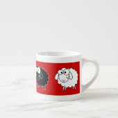 Tasse Expresso Moutons noirs (Droite)