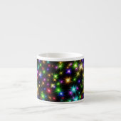 Tasse Expresso Multicolor Christmas Star Rays-57191 (Devant)