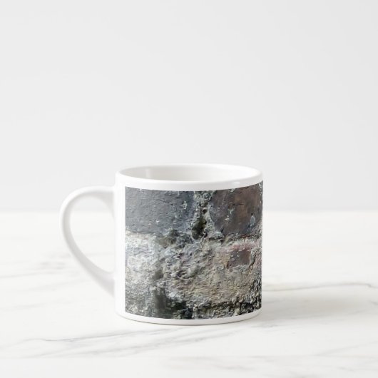 Tasse Expresso Mur en briques (Gauche)