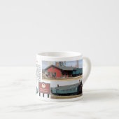 Tasse Expresso Musée du dépôt Thomas Edison (Devant droit)