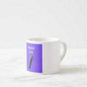 Tasse Expresso Musique (Devant droit)