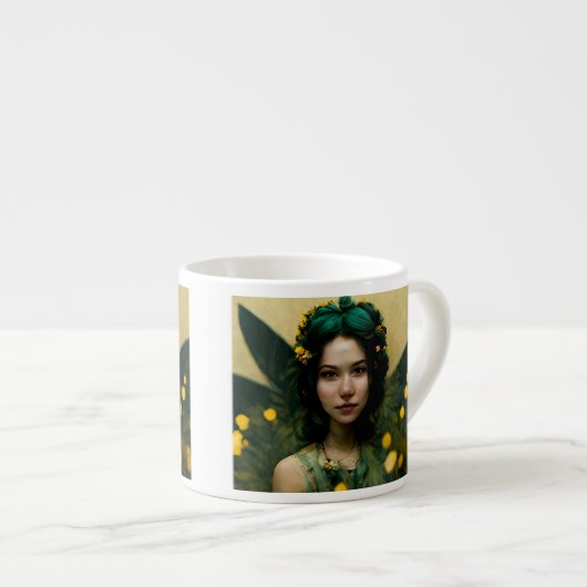 Tasse Expresso Musique Espresso Fée Verte (Devant droit)