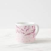 Tasse Expresso Musique Espresso Rose (Devant droit)