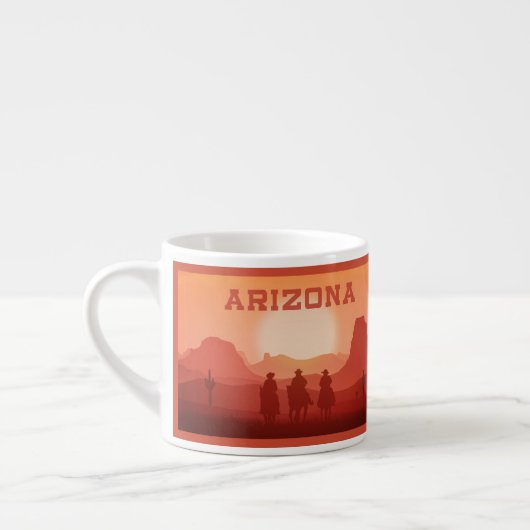 Tasse Expresso Musique espresso Sunset Arizona (Gauche)