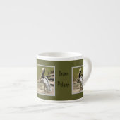 Tasse Expresso Musique pélicane Brown (Devant droit)