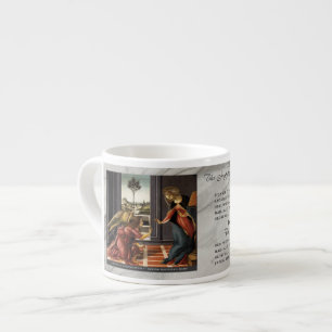 Tasse Expresso Mystères joyeux du Rosaire #1 : Annonciation