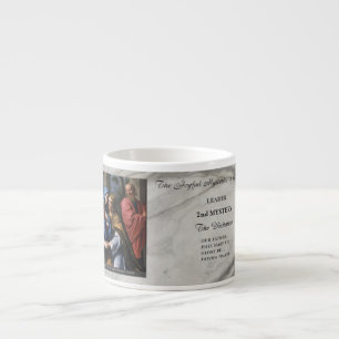 Tasse Expresso Mystères joyeux du Rosaire Article #2 : Visitation