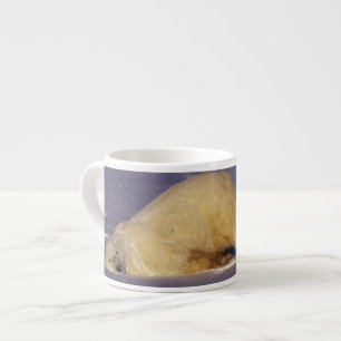 Tasse Expresso NA, Canada, Manitoba, Churchill, Ours polaire