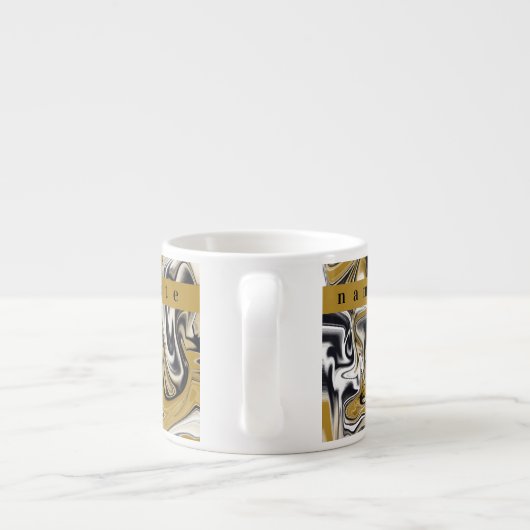 Tasse Expresso Namaste Typographie (Dos)