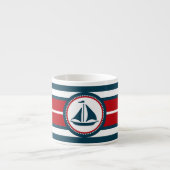 Tasse Expresso Nautical design (Devant)