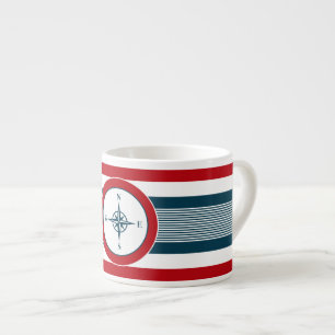 Tasse Expresso Nautical design