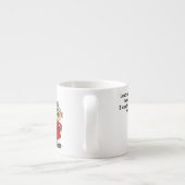 Tasse Expresso Ne Me Menez Pas Dans Un Humour De Tentation (Dos)