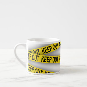 Tasse Expresso Ne pas rester à l'écart ne pas traverser la bande