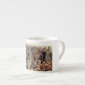Tasse Expresso New York City d'en haut (Devant droit)