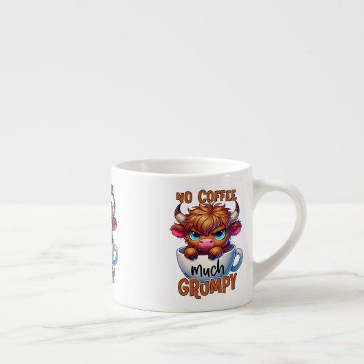 Tasse Expresso No Coffee Much Grumpy  (Droite)
