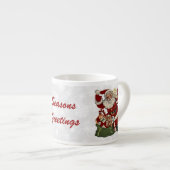 Tasse Expresso Noël (Devant droit)