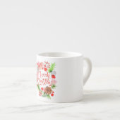 Tasse Expresso Noël, c'est le moment d'être joyeux (Devant droit)