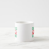 Tasse Expresso noël commence avec christ-15523 (Devant)