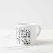 Tasse Expresso Noeuds de navigation (Devant droit)