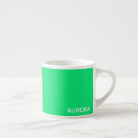 Nom de couleur verte Aurora
