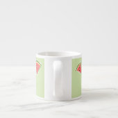 Tasse Expresso Nom des pièces de pastèque (Dos)