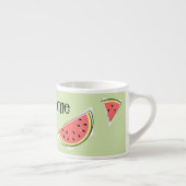 Tasse Expresso Nom des pièces de pastèque (Droite)