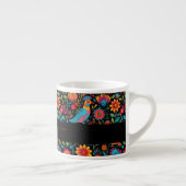 Tasse Expresso Nom du script motif mexicain moderne (Droite)