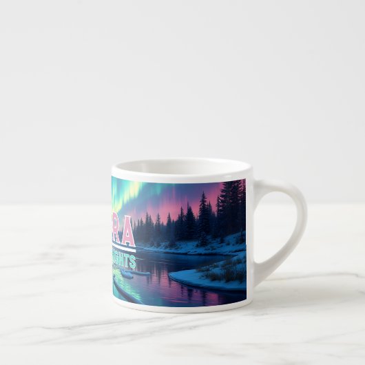 Tasse Expresso Northern Lights Aurora Borealis (Droite)
