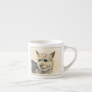 Tasse Expresso Norwich Terrier Peinture - Cute Original Dog Art