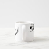 Tasse Expresso Notes de musique (Dos)