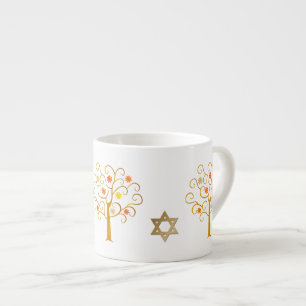 Tasse Expresso Nouvel An juif   Rosh Hashanah Cadeau
