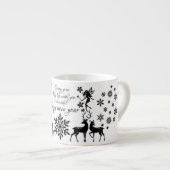 Tasse Expresso nouvelle année heureuse (Devant droit)