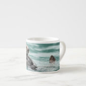 Tasse Expresso Observation de la Loupe de mer (Devant droit)
