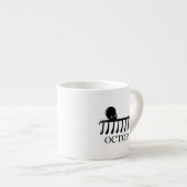 Tasse Expresso Octopi - Funny Pi Octopus Math (Devant droit)