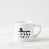 Tasse Expresso Octopi - Funny Pi Octopus Math (Droite)