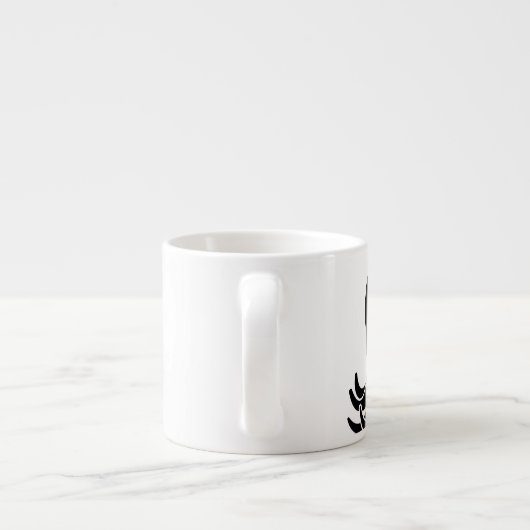 Tasse Expresso Octopus plat (Dos)