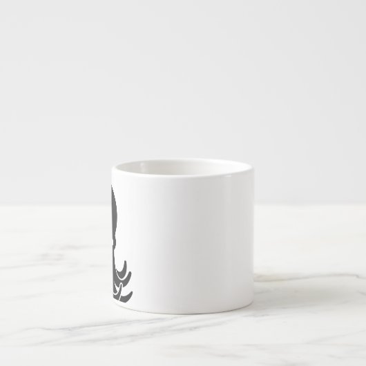 Tasse Expresso Octopus plat (Devant)
