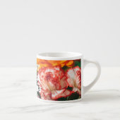 Tasse Expresso Oeillets rayés et gerbera (Droite)