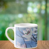 Tasse Expresso Œuvre d'art originale Écriture