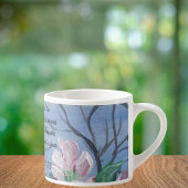 Tasse Expresso Œuvre d'art originale Écriture