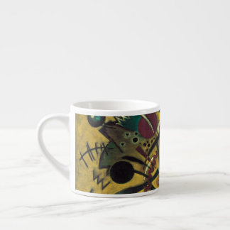 Tasse Expresso OEuvre d'expressionniste abstraite moderne de Kand