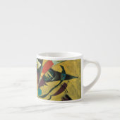 Tasse Expresso OEuvre d'expressionniste abstraite moderne de Kand (Droite)