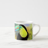 Tasse Expresso Oiseau Toco Toucan Exotique - Peinture - (Droite)